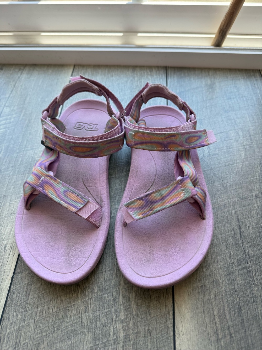 Teva Kids Purple Adjustable Strap Sandals